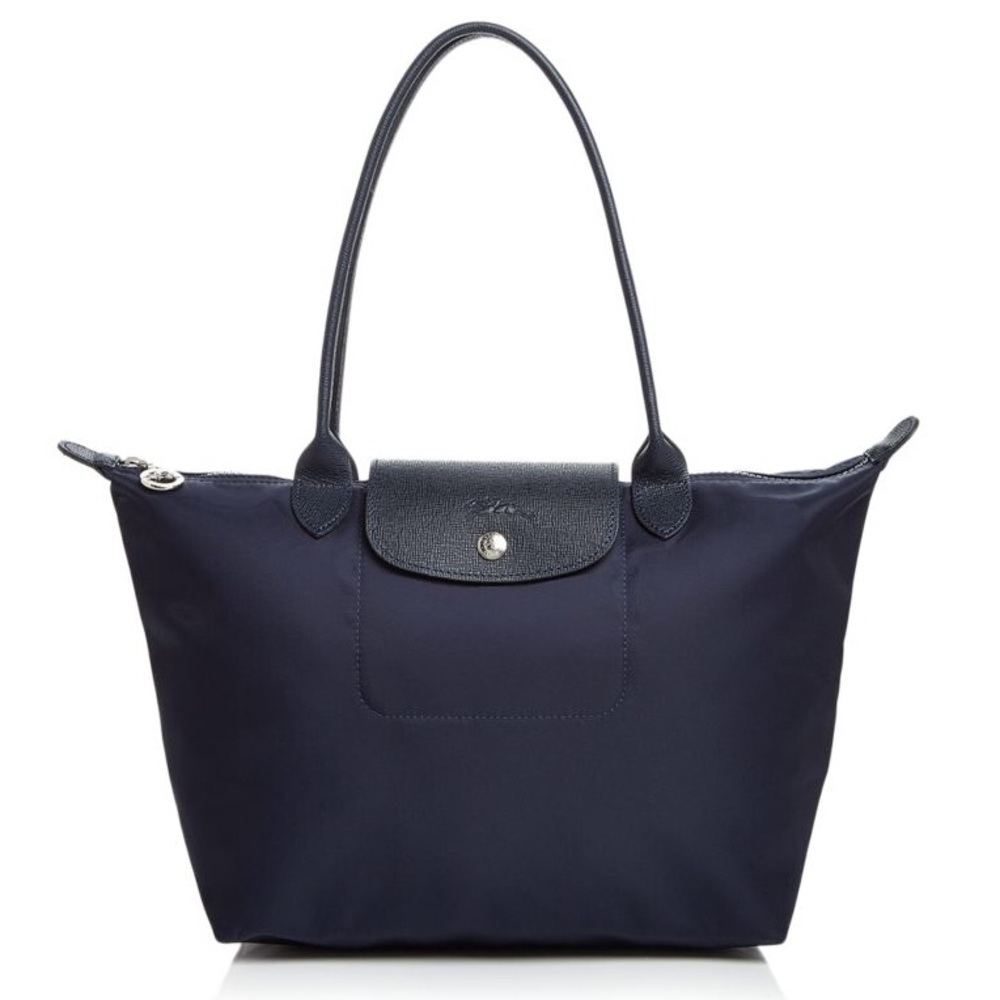 Navy blue long champ purse